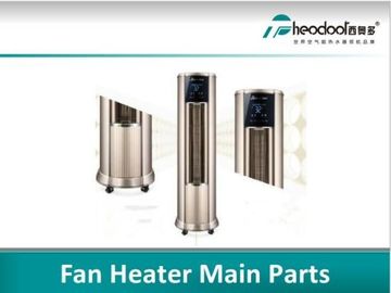 Warme Sun-Reihen-vertikale Fan-Heater With Smart Touch Screen-Steuerheizungs-Klimaanlage