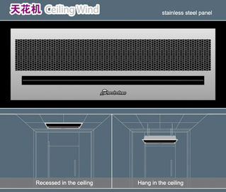Energieeinsparung vertiefter Decken-Wind 36 Zoll-Luftschleier für Türen