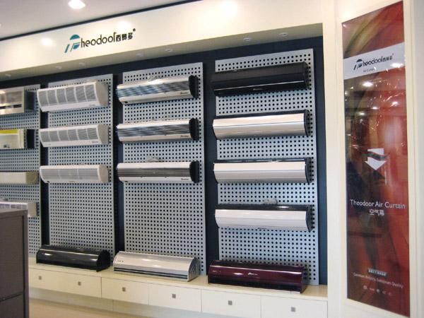 Natürliche Wind-Vertrags-Luftschleier für Rolltoren mit Querfluß