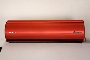 Super dünne rote Tür-Luftschleier für umfangreiche Einkaufszentren 220v-50/60Hz