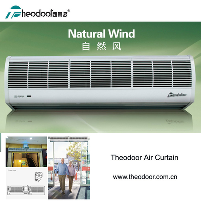 Natürlicher Windluftvorhang FM-12 Serie 900-2000mm 230V Wandmontage