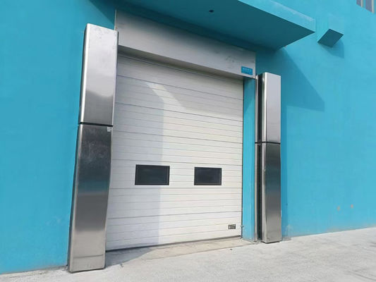 SS304 Vertical Air Curtain for 3-4m Entrances 18m/s Airflow