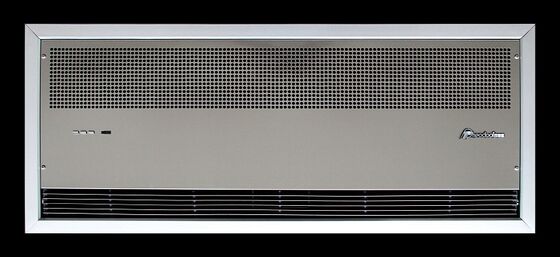 Gefahr für die Erwärmung durch Wärmeluftvorhang mit Lüfterkühlung oder Heizluft