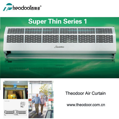 Super dünner Luftschleier Metallabdeckung Theodoor-Titan-1, Handelsluft-Schneider für Tür